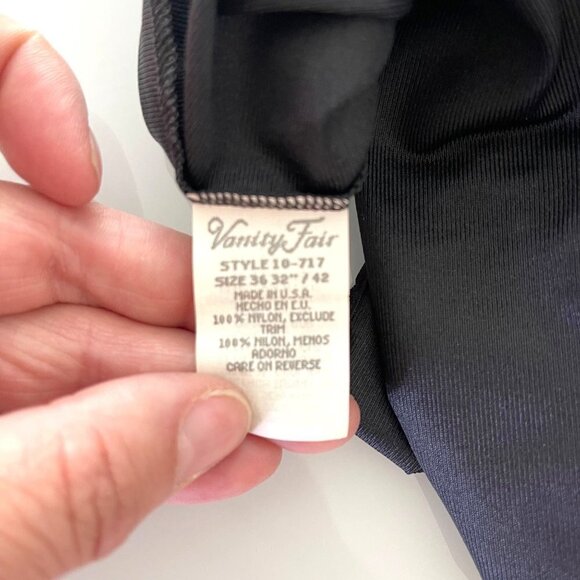 Vanity Fair Nylon Slip Womens Size 36 Vintage Adjustable Pullover Sleeveless - Picture 4 of 9